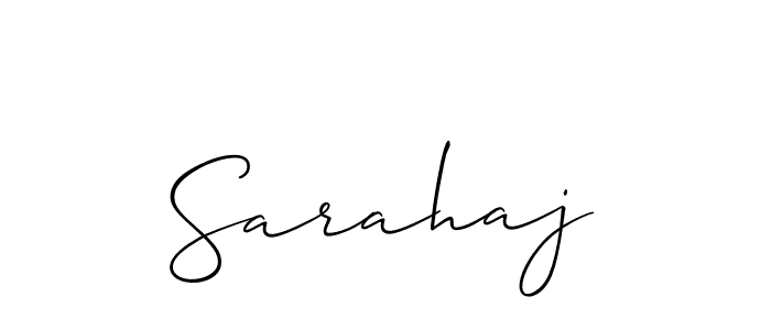 You can use this online signature creator to create a handwritten signature for the name Sarahaj. This is the best online autograph maker. Sarahaj signature style 2 images and pictures png