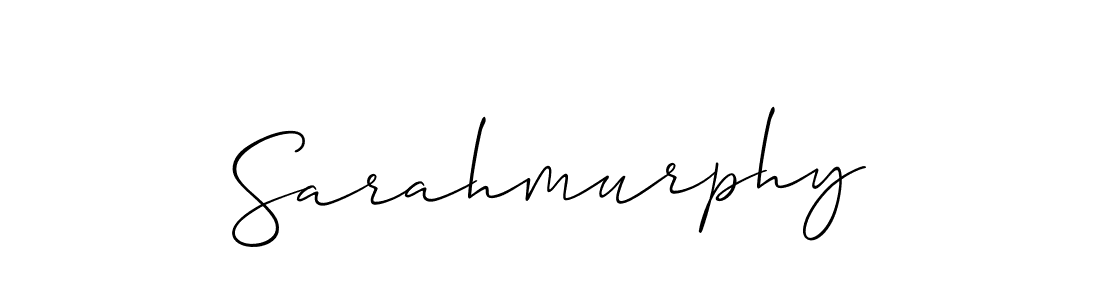 Allison_Script is a professional signature style that is perfect for those who want to add a touch of class to their signature. It is also a great choice for those who want to make their signature more unique. Get Sarahmurphy name to fancy signature for free. Sarahmurphy signature style 2 images and pictures png