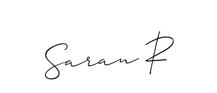 Once you've used our free online signature maker to create your best signature Allison_Script style, it's time to enjoy all of the benefits that Saran R name signing documents. Saran R signature style 2 images and pictures png