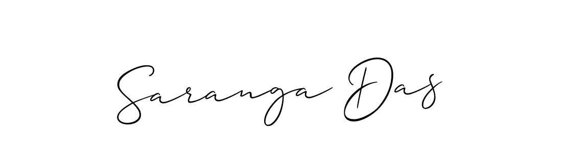 Saranga Das stylish signature style. Best Handwritten Sign (Allison_Script) for my name. Handwritten Signature Collection Ideas for my name Saranga Das. Saranga Das signature style 2 images and pictures png