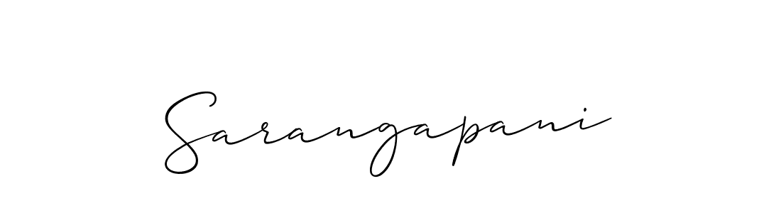 You can use this online signature creator to create a handwritten signature for the name Sarangapani. This is the best online autograph maker. Sarangapani signature style 2 images and pictures png