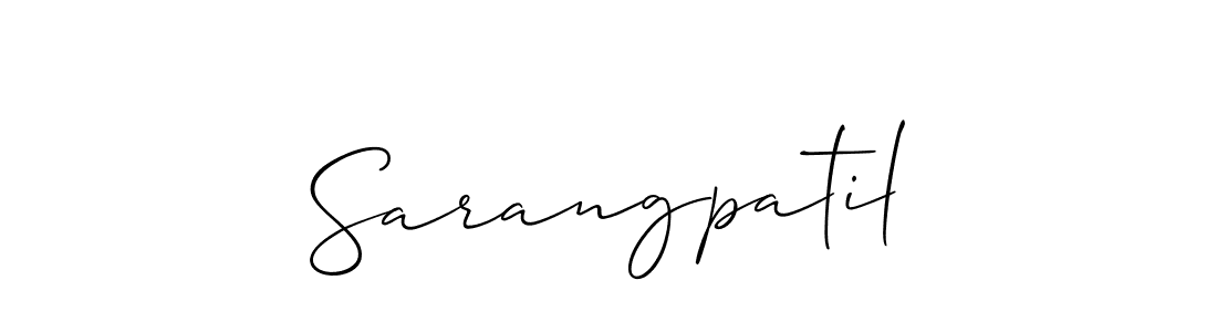 Here are the top 10 professional signature styles for the name Sarangpatil. These are the best autograph styles you can use for your name. Sarangpatil signature style 2 images and pictures png