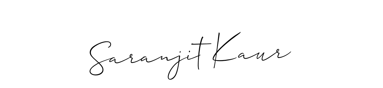 Make a short Saranjit Kaur signature style. Manage your documents anywhere anytime using Allison_Script. Create and add eSignatures, submit forms, share and send files easily. Saranjit Kaur signature style 2 images and pictures png