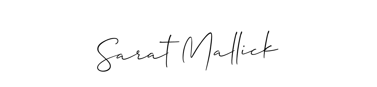 Also You can easily find your signature by using the search form. We will create Sarat Mallick name handwritten signature images for you free of cost using Allison_Script sign style. Sarat Mallick signature style 2 images and pictures png