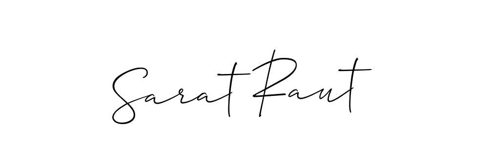 Make a beautiful signature design for name Sarat Raut. Use this online signature maker to create a handwritten signature for free. Sarat Raut signature style 2 images and pictures png