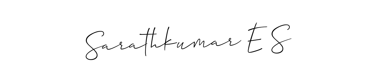 Here are the top 10 professional signature styles for the name Sarathkumar E S. These are the best autograph styles you can use for your name. Sarathkumar E S signature style 2 images and pictures png