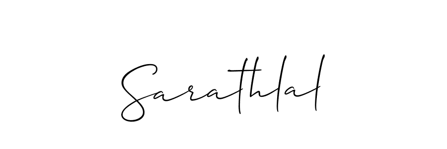 How to Draw Sarathlal signature style? Allison_Script is a latest design signature styles for name Sarathlal. Sarathlal signature style 2 images and pictures png
