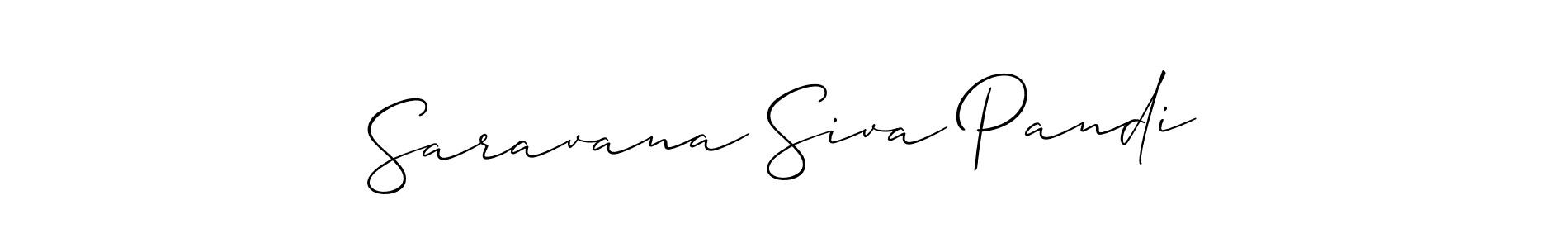 Make a beautiful signature design for name Saravana Siva Pandi. Use this online signature maker to create a handwritten signature for free. Saravana Siva Pandi signature style 2 images and pictures png