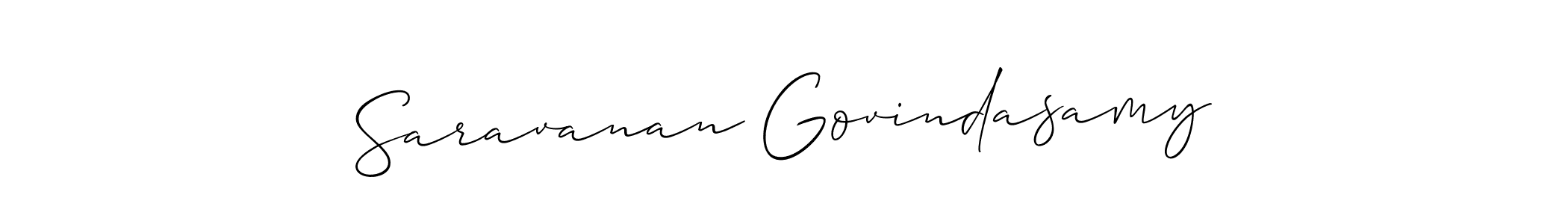 Make a beautiful signature design for name Saravanan Govindasamy. Use this online signature maker to create a handwritten signature for free. Saravanan Govindasamy signature style 2 images and pictures png
