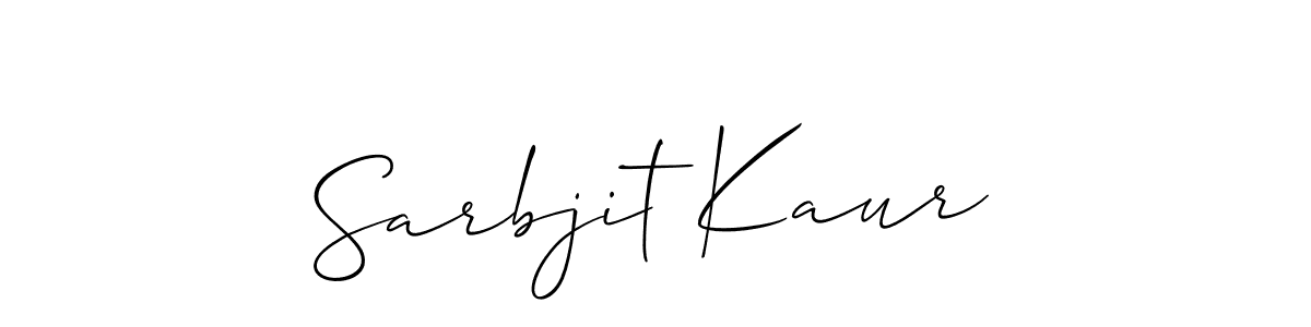 Similarly Allison_Script is the best handwritten signature design. Signature creator online .You can use it as an online autograph creator for name Sarbjit Kaur. Sarbjit Kaur signature style 2 images and pictures png