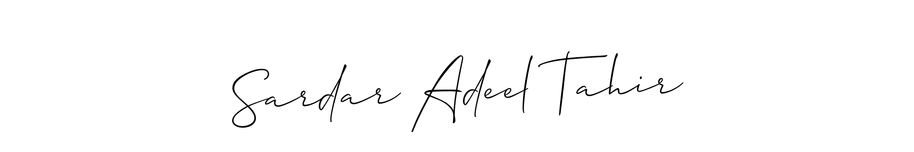 Check out images of Autograph of Sardar Adeel Tahir name. Actor Sardar Adeel Tahir Signature Style. Allison_Script is a professional sign style online. Sardar Adeel Tahir signature style 2 images and pictures png