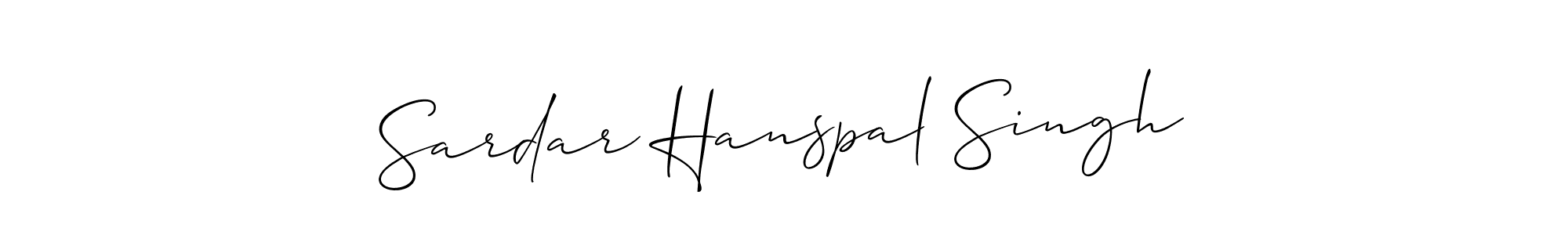 See photos of Sardar Hanspal Singh official signature by Spectra . Check more albums & portfolios. Read reviews & check more about Allison_Script font. Sardar Hanspal Singh signature style 2 images and pictures png