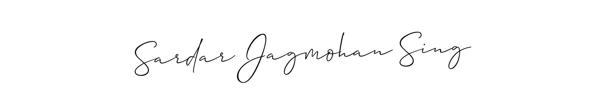 Once you've used our free online signature maker to create your best signature Allison_Script style, it's time to enjoy all of the benefits that Sardar Jagmohan Sing name signing documents. Sardar Jagmohan Sing signature style 2 images and pictures png