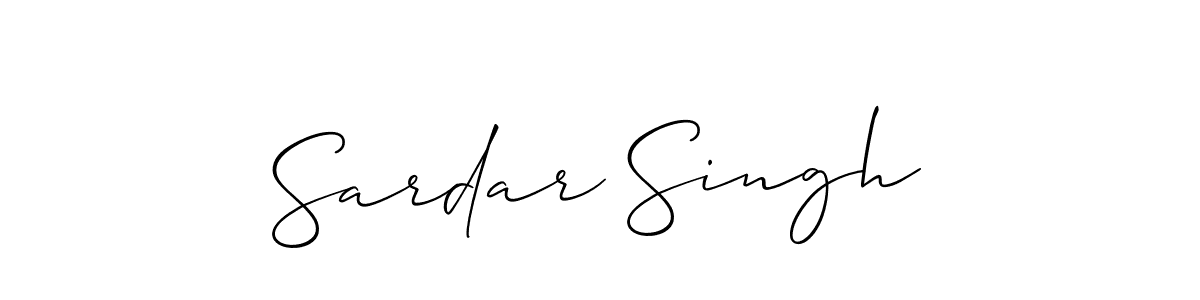 It looks lik you need a new signature style for name Sardar Singh. Design unique handwritten (Allison_Script) signature with our free signature maker in just a few clicks. Sardar Singh signature style 2 images and pictures png