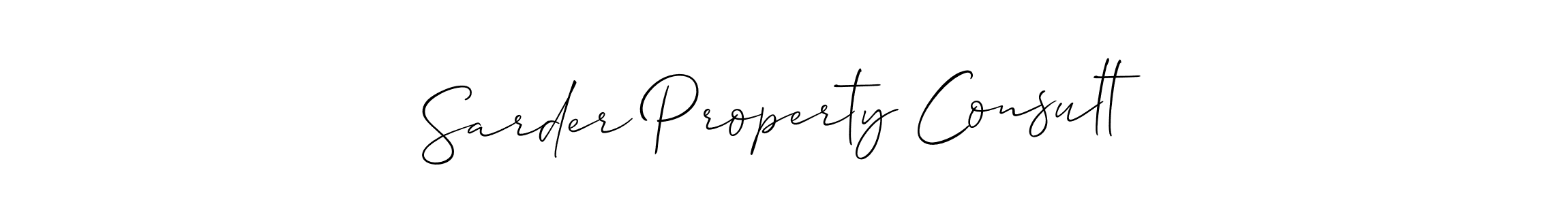 Make a beautiful signature design for name Sarder Property Consult. Use this online signature maker to create a handwritten signature for free. Sarder Property Consult signature style 2 images and pictures png