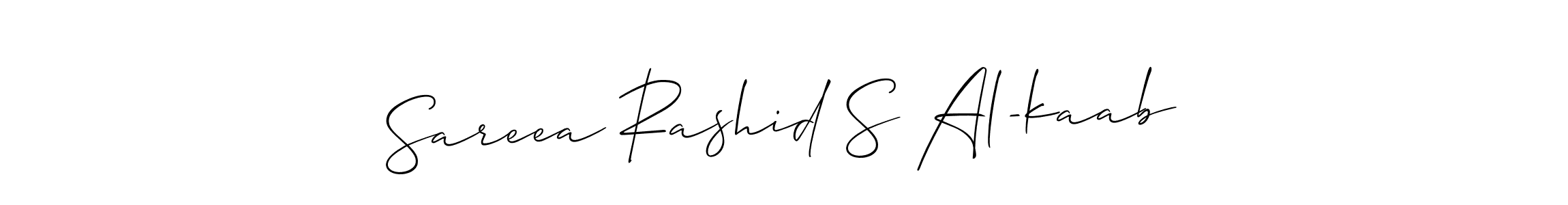 Here are the top 10 professional signature styles for the name Sareea Rashid S Al-kaab. These are the best autograph styles you can use for your name. Sareea Rashid S Al-kaab signature style 2 images and pictures png