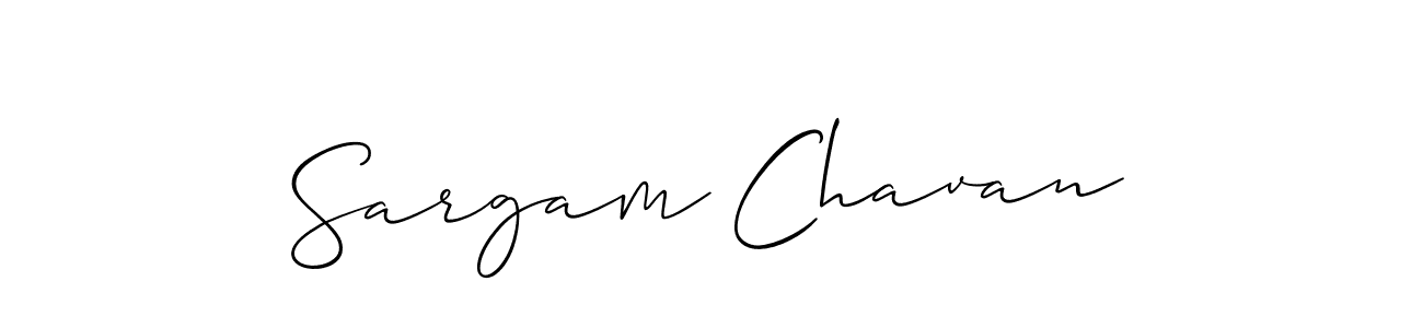 See photos of Sargam Chavan official signature by Spectra . Check more albums & portfolios. Read reviews & check more about Allison_Script font. Sargam Chavan signature style 2 images and pictures png