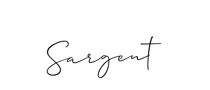 if you are searching for the best signature style for your name Sargent. so please give up your signature search. here we have designed multiple signature styles  using Allison_Script. Sargent signature style 2 images and pictures png