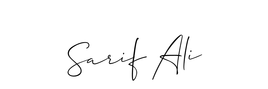 Once you've used our free online signature maker to create your best signature Allison_Script style, it's time to enjoy all of the benefits that Sarif Ali name signing documents. Sarif Ali signature style 2 images and pictures png