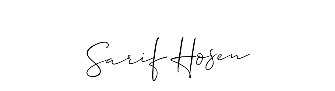 Once you've used our free online signature maker to create your best signature Allison_Script style, it's time to enjoy all of the benefits that Sarif Hosen name signing documents. Sarif Hosen signature style 2 images and pictures png