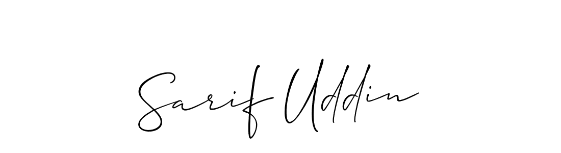 Make a beautiful signature design for name Sarif Uddin. Use this online signature maker to create a handwritten signature for free. Sarif Uddin signature style 2 images and pictures png