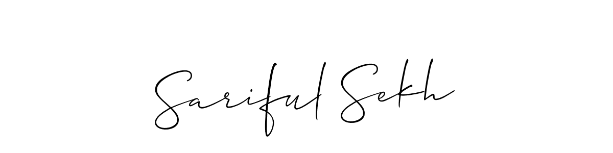 Make a beautiful signature design for name Sariful Sekh. Use this online signature maker to create a handwritten signature for free. Sariful Sekh signature style 2 images and pictures png