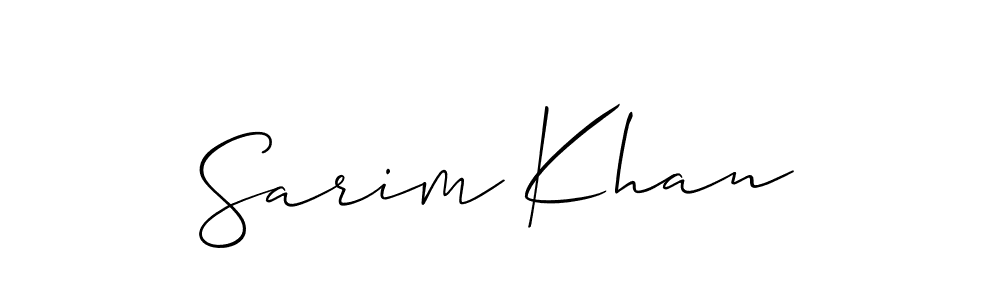 Once you've used our free online signature maker to create your best signature Allison_Script style, it's time to enjoy all of the benefits that Sarim Khan name signing documents. Sarim Khan signature style 2 images and pictures png