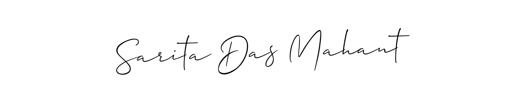 Once you've used our free online signature maker to create your best signature Allison_Script style, it's time to enjoy all of the benefits that Sarita Das Mahant name signing documents. Sarita Das Mahant signature style 2 images and pictures png