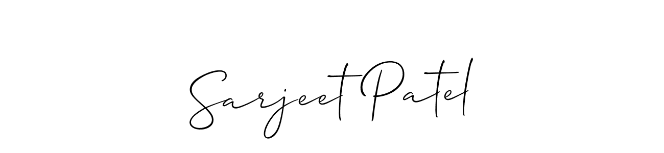 Best and Professional Signature Style for Sarjeet Patel. Allison_Script Best Signature Style Collection. Sarjeet Patel signature style 2 images and pictures png