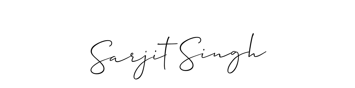 How to Draw Sarjit Singh signature style? Allison_Script is a latest design signature styles for name Sarjit Singh. Sarjit Singh signature style 2 images and pictures png