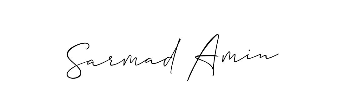 Here are the top 10 professional signature styles for the name Sarmad Amin. These are the best autograph styles you can use for your name. Sarmad Amin signature style 2 images and pictures png
