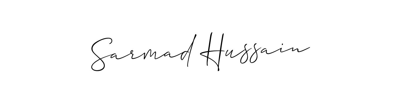 Once you've used our free online signature maker to create your best signature Allison_Script style, it's time to enjoy all of the benefits that Sarmad Hussain name signing documents. Sarmad Hussain signature style 2 images and pictures png