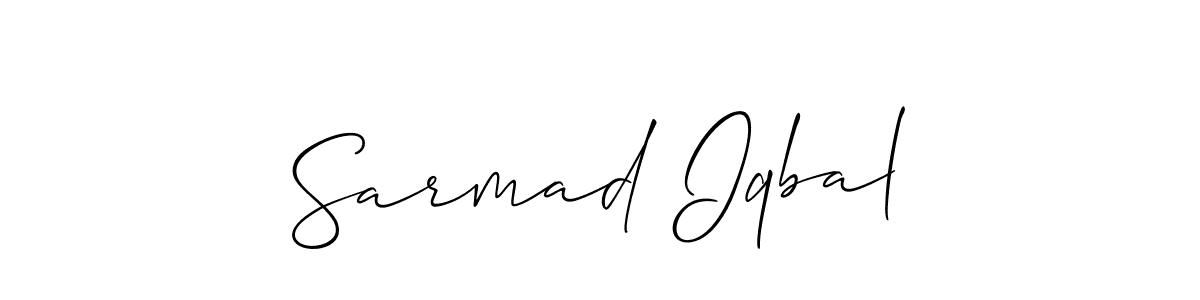 How to Draw Sarmad Iqbal signature style? Allison_Script is a latest design signature styles for name Sarmad Iqbal. Sarmad Iqbal signature style 2 images and pictures png