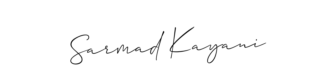 You can use this online signature creator to create a handwritten signature for the name Sarmad Kayani. This is the best online autograph maker. Sarmad Kayani signature style 2 images and pictures png