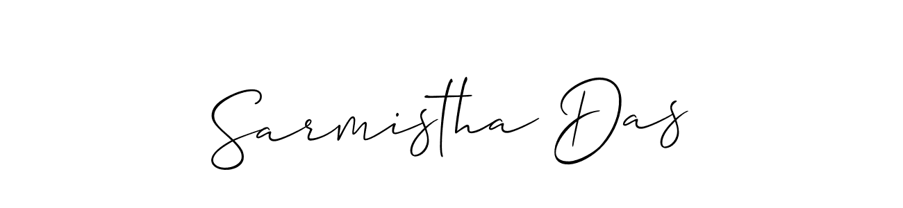 Once you've used our free online signature maker to create your best signature Allison_Script style, it's time to enjoy all of the benefits that Sarmistha Das name signing documents. Sarmistha Das signature style 2 images and pictures png
