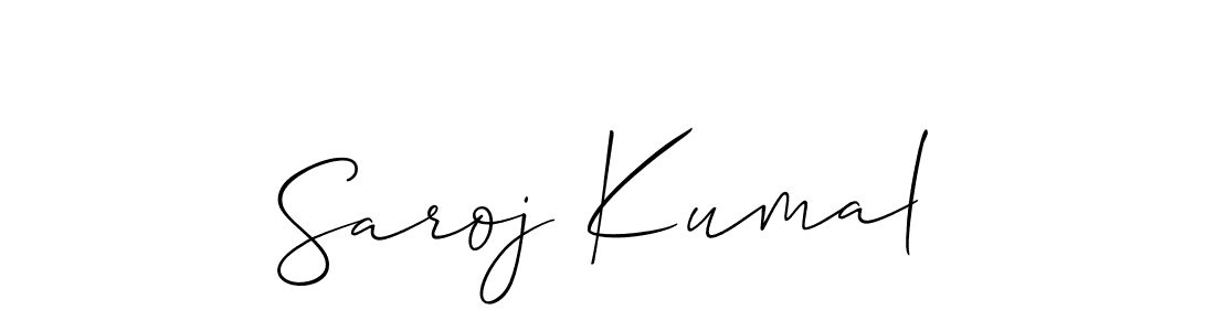 You can use this online signature creator to create a handwritten signature for the name Saroj Kumal. This is the best online autograph maker. Saroj Kumal signature style 2 images and pictures png