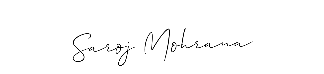 See photos of Saroj Mohrana official signature by Spectra . Check more albums & portfolios. Read reviews & check more about Allison_Script font. Saroj Mohrana signature style 2 images and pictures png