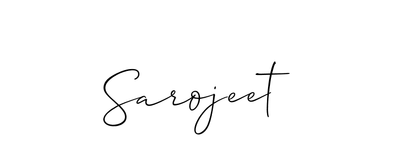 This is the best signature style for the Sarojeet name. Also you like these signature font (Allison_Script). Mix name signature. Sarojeet signature style 2 images and pictures png