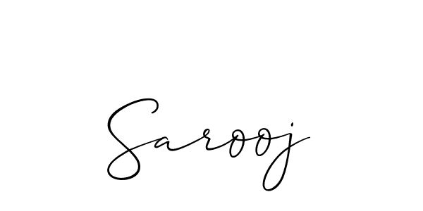 Once you've used our free online signature maker to create your best signature Allison_Script style, it's time to enjoy all of the benefits that Sarooj name signing documents. Sarooj signature style 2 images and pictures png