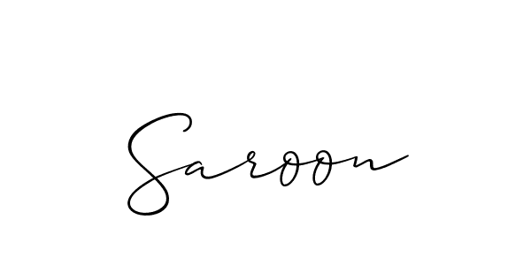 This is the best signature style for the Saroon name. Also you like these signature font (Allison_Script). Mix name signature. Saroon signature style 2 images and pictures png