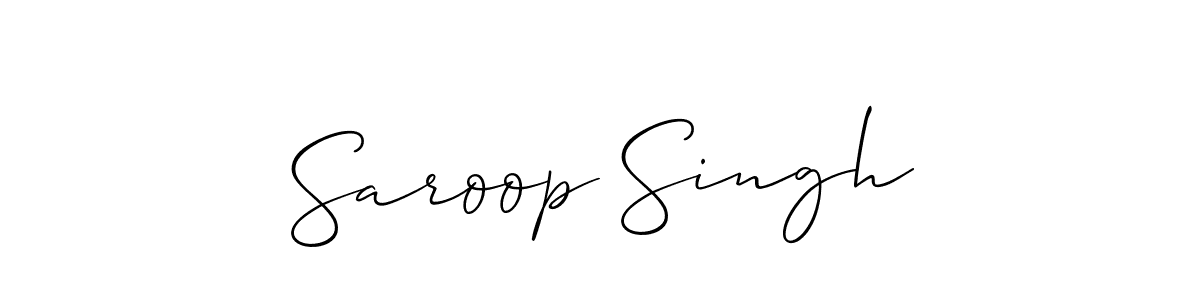 You can use this online signature creator to create a handwritten signature for the name Saroop Singh. This is the best online autograph maker. Saroop Singh signature style 2 images and pictures png