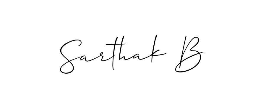 This is the best signature style for the Sarthak B name. Also you like these signature font (Allison_Script). Mix name signature. Sarthak B signature style 2 images and pictures png