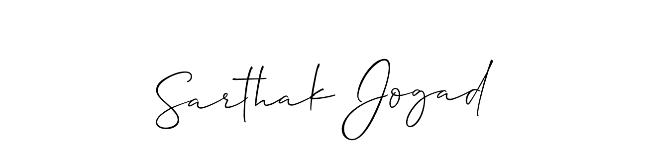 Check out images of Autograph of Sarthak Jogad name. Actor Sarthak Jogad Signature Style. Allison_Script is a professional sign style online. Sarthak Jogad signature style 2 images and pictures png