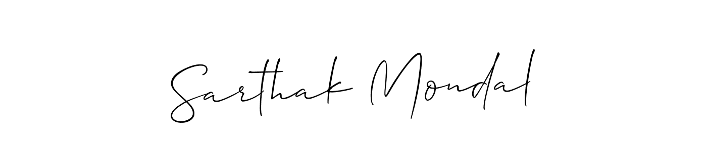 How to Draw Sarthak Mondal signature style? Allison_Script is a latest design signature styles for name Sarthak Mondal. Sarthak Mondal signature style 2 images and pictures png