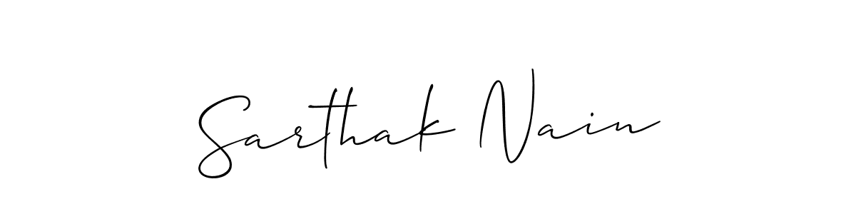 Here are the top 10 professional signature styles for the name Sarthak Nain. These are the best autograph styles you can use for your name. Sarthak Nain signature style 2 images and pictures png