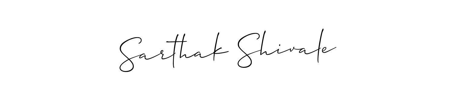 Make a beautiful signature design for name Sarthak Shivale. Use this online signature maker to create a handwritten signature for free. Sarthak Shivale signature style 2 images and pictures png