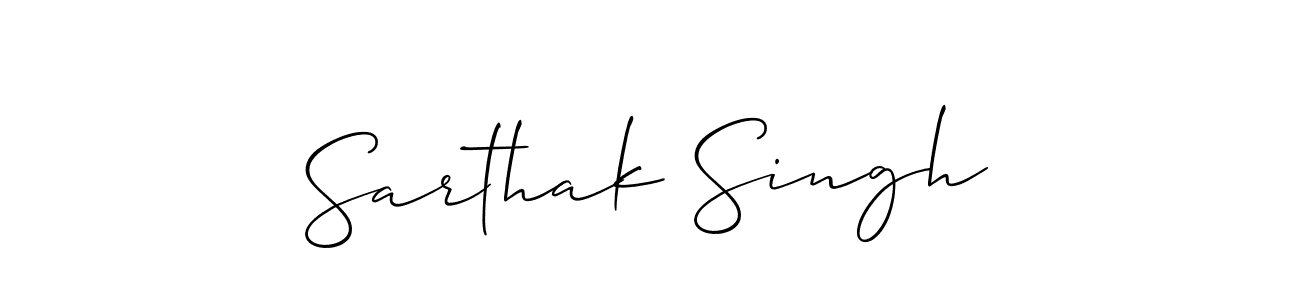 You should practise on your own different ways (Allison_Script) to write your name (Sarthak Singh) in signature. don't let someone else do it for you. Sarthak Singh signature style 2 images and pictures png