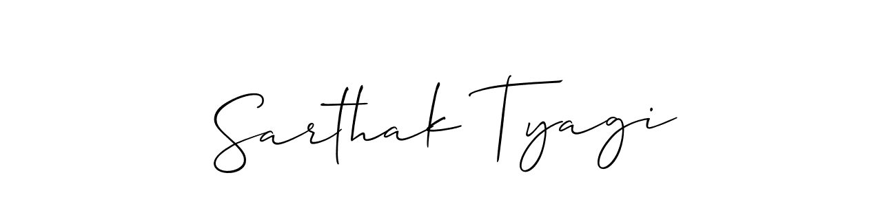 You can use this online signature creator to create a handwritten signature for the name Sarthak Tyagi. This is the best online autograph maker. Sarthak Tyagi signature style 2 images and pictures png