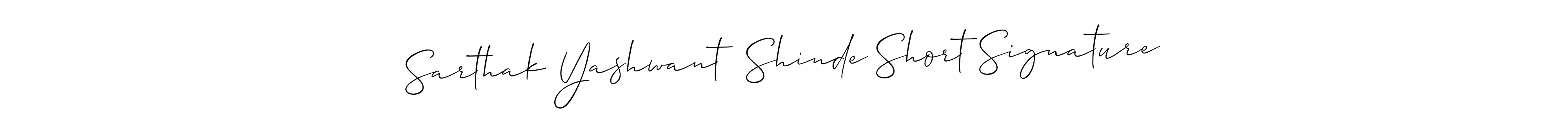 Once you've used our free online signature maker to create your best signature Allison_Script style, it's time to enjoy all of the benefits that Sarthak Yashwant  Shinde Short Signature name signing documents. Sarthak Yashwant  Shinde Short Signature signature style 2 images and pictures png