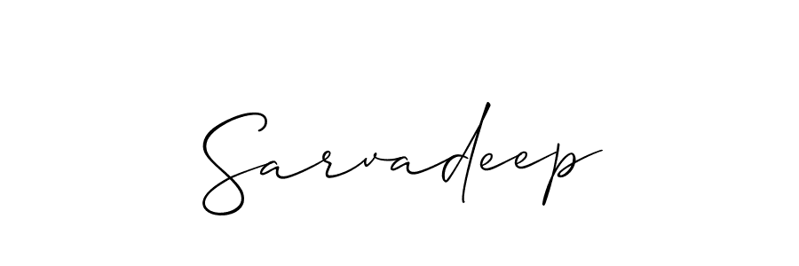 if you are searching for the best signature style for your name Sarvadeep. so please give up your signature search. here we have designed multiple signature styles  using Allison_Script. Sarvadeep signature style 2 images and pictures png